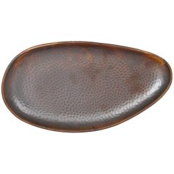 #-12-BANDEJA-PS-FIERRO OVAL 33x18x3cm.