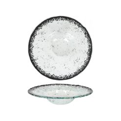 PLATO-PS-MIX NEGRO DEGUSTACION ø23.5x5cm (4mm)