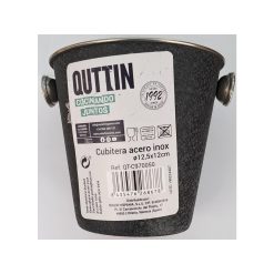 CUBO DE HIELO INOX-PAPELERA-12'5ºcm. ECO