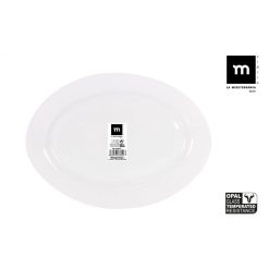 FUENTE OVAL OPAL 30 cm. TEMARA MEDITERRANEA