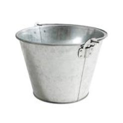 CUBO METAL GALVANIZADO 6 L. C/ABRIDOR INDEX