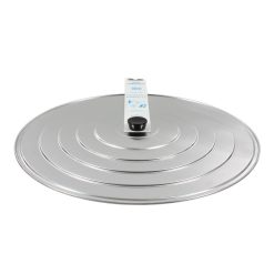 TAPA SARTEN Alum. 50 cm. ONDULADA