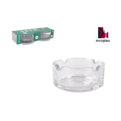 CENICERO SETH VIDRIO 7'2ºx3'3 cm. SET 2 Uds.