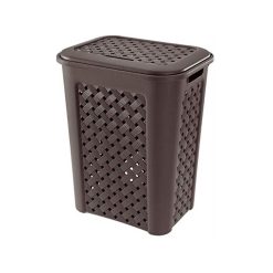 PONGO-TODO C/TAPA 50 L. Plastc.CALADO WENGE