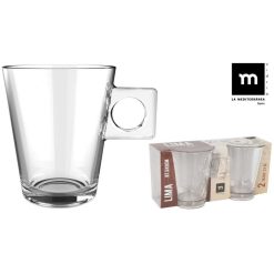 TAZA LIMA TE 21 cl. SET 2 Uds. VIDRIO V.V.