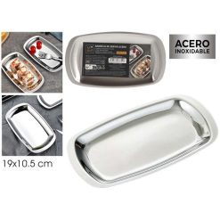 BANDEJA DE SERVIR INOX 19 cm. MY BAR V.V