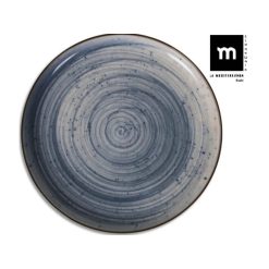 PLATO NORDIC 27 cm. ALA ALTA. PORCELANA IVORY BRILLO