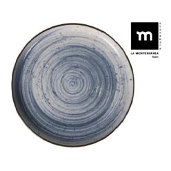 PLATO NORDIC 20 cm. ALA ALTA. PORCELANA IVORY BRILLO