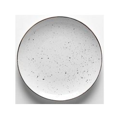 PLATO DOTS Present. 31cm. BLANCO PORVASAL