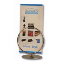 PORTA CARTA INOX SOBREMESA