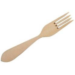 TENEDOR MADERA 32 CM.