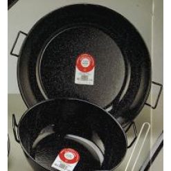 SARTEN HONDA C/ASAS 30 CMS. ESMALTADA