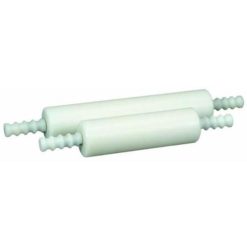 RODILLO POLIETILENO 60x6 cm. GIRATORIO BLANCO