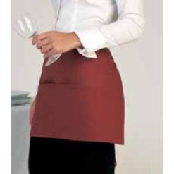 MANDIL MONEDERO 65x30 BURDEOS ROLL DRAP