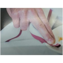 ROLLO ROLLDRAP 40x64 cm.(10) BLANCO F/ BURDEOS