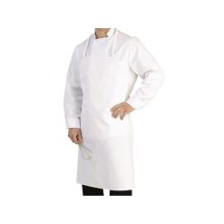 DELANTAL PETO BLANCO PLASTIFICAD 75x90cm ROLL DRAP