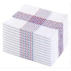 PAÑO VAJILLA BLANCO 56x55 cm   12 Uds. PROFESIONAL